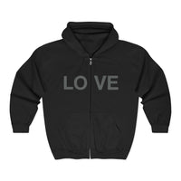 LOVE HOODIE ZIP UP