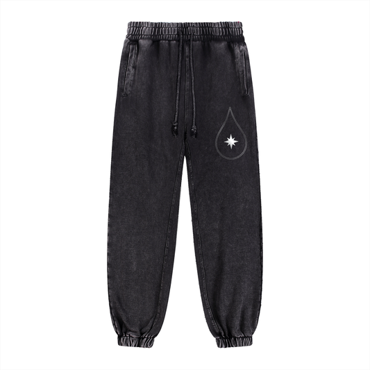 CHROME TEARS Snow Wash Sweatpants