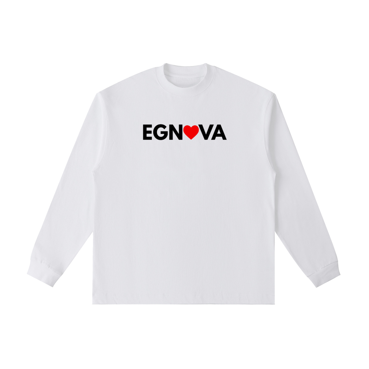 EGNOVA LONGSLEEVE TEE V2 (WHITE)