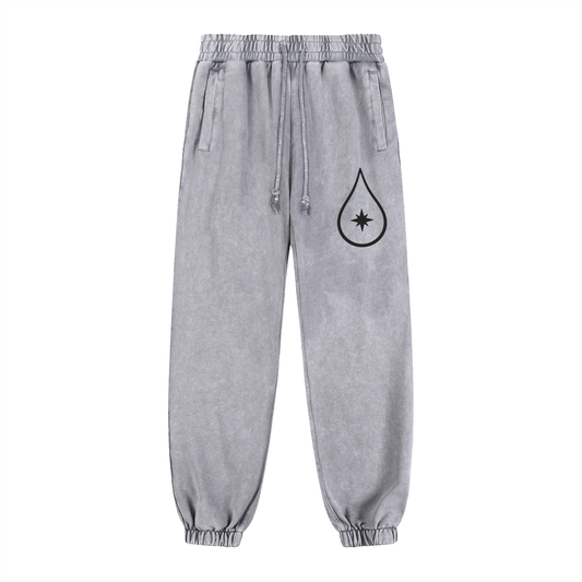 CHROME TEARS Snow Wash Sweatpants (BRIGHT)