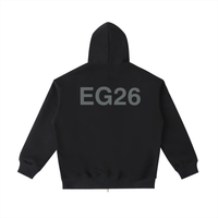 LOVE zip up (BLACK)