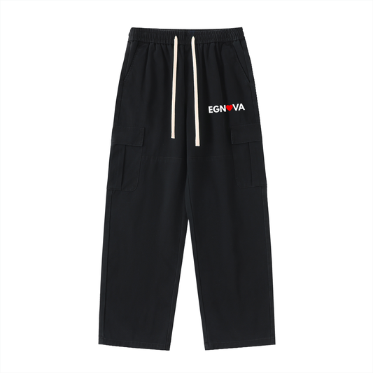 Egnova Drawstring Cargo Pants