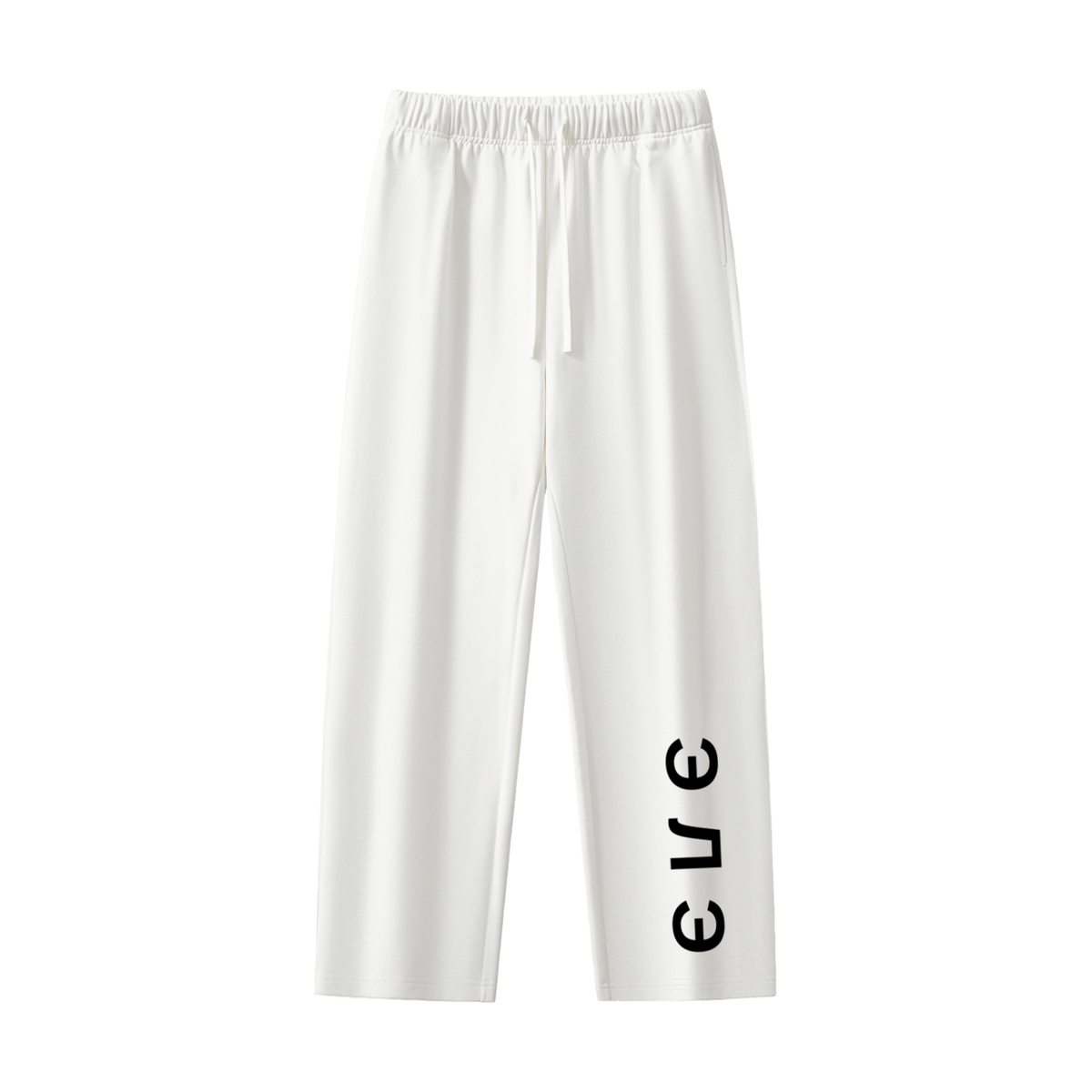 ELE RUSSIAN Sweatpants (White)
