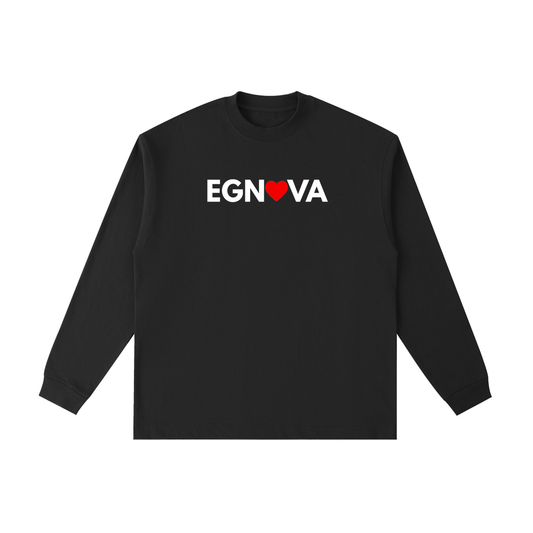 EGNOVA LONGSLEEVE TEE V2 (BLACK)
