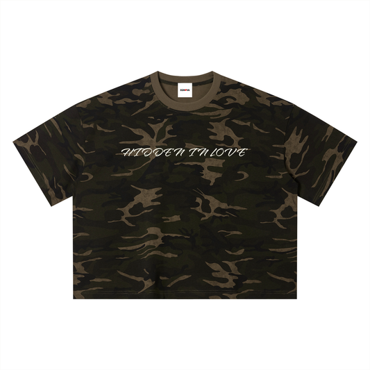 hidden in love Camo Tee